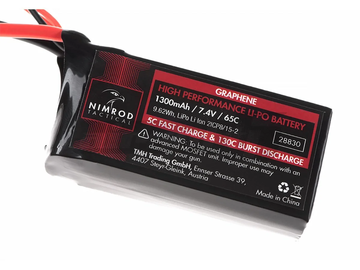 Nimrod LiPo 7.4V 1300mAh Compact Battery 2