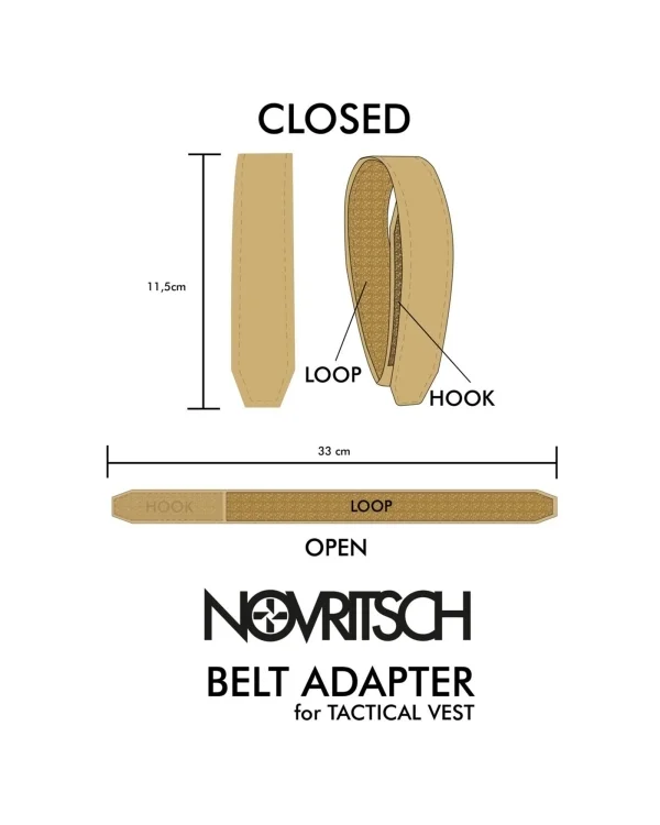 Novritsch Kreuzotter Tactical Vest Strap Adapter 3