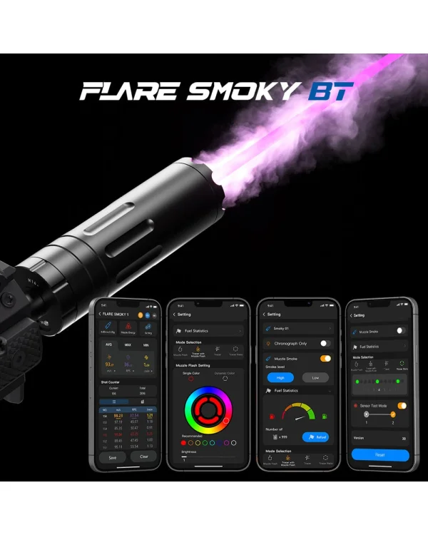 Novritsch BT Tracer & Chrono Smokey 5