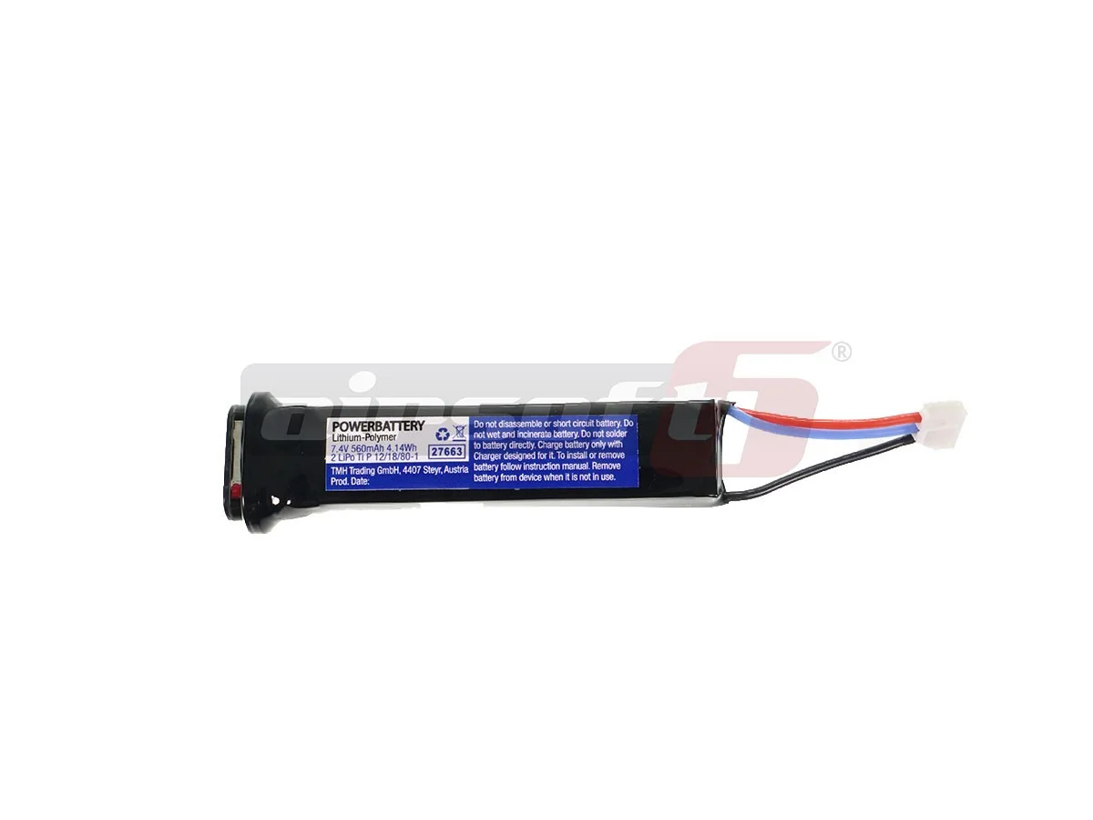 Pirate Arms LiPo 7.4V 560mAh AEP Battery 2