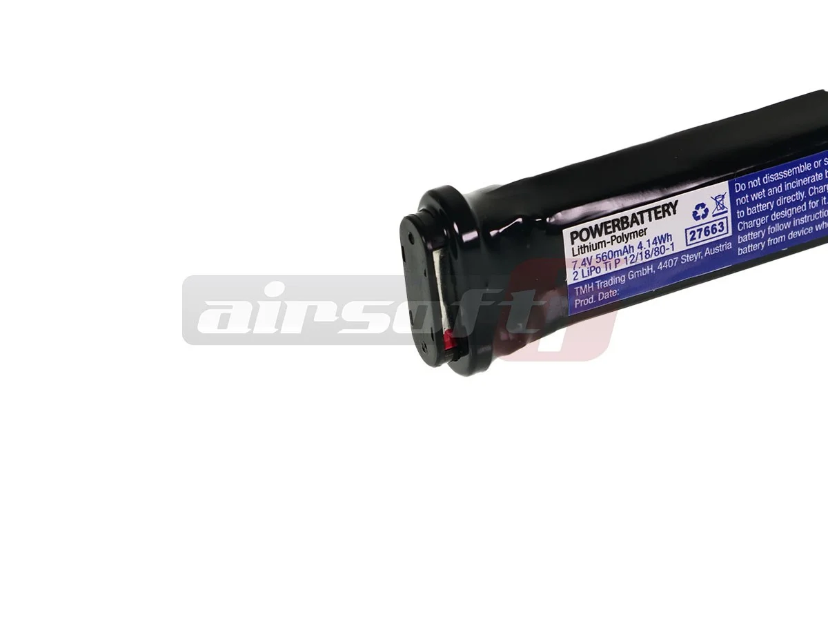 Pirate Arms LiPo 7.4V 560mAh AEP Battery