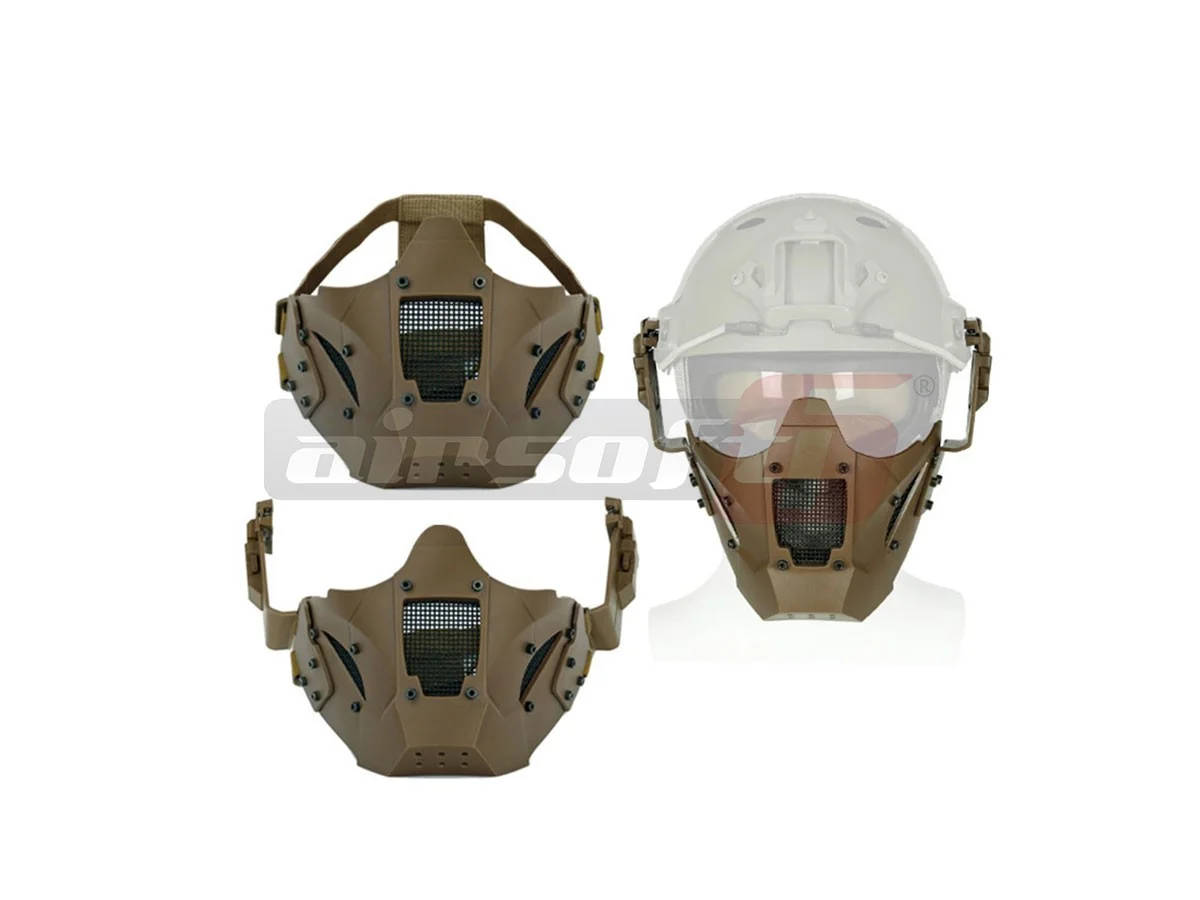 Pirate Arms Iron Warrior Tan Mask 2
