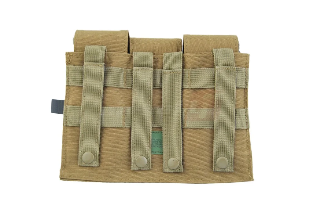 MFH Triple Magazine Pouch for M4/M16 Coyote 4