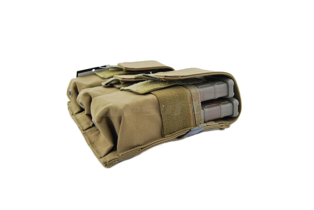 MFH Triple Magazine Pouch for M4/M16 Coyote 2