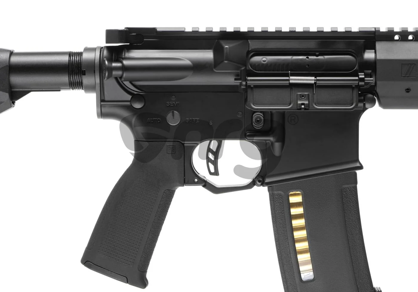 The text is not specifically Romanian. It appears to be a product name or description, likely for a firearm or firearm accessory. In English, it would remain the same: PTS Syndicate PTS ZEV Core Elite 7.5" 2