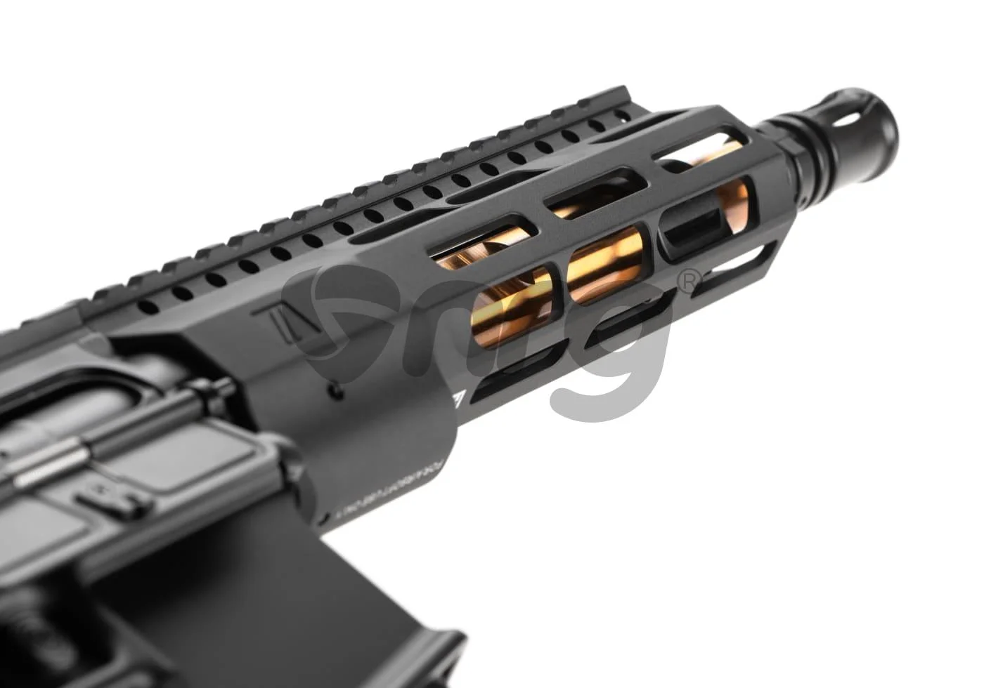 The text is not specifically Romanian. It appears to be a product name or description, likely for a firearm or firearm accessory. In English, it would remain the same: PTS Syndicate PTS ZEV Core Elite 7.5" 3