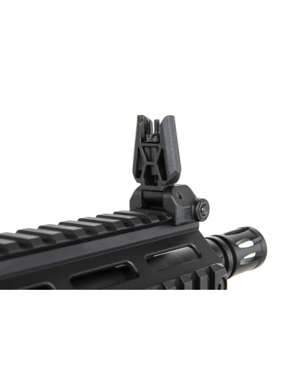 The text is not Romanian, it's English. It refers to a specific model of a product, likely a firearm or airsoft gun, called Specna Arms SA-P23 Prime™ Kestrel™ ETU Brushless. 13