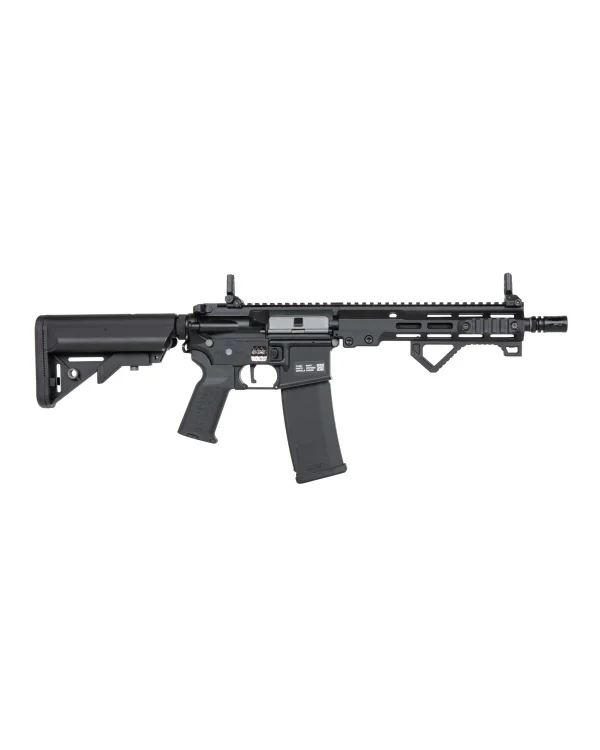 The text is not Romanian, it's English. It refers to a specific model of a product, likely a firearm or airsoft gun, called Specna Arms SA-P23 Prime™ Kestrel™ ETU Brushless. 21