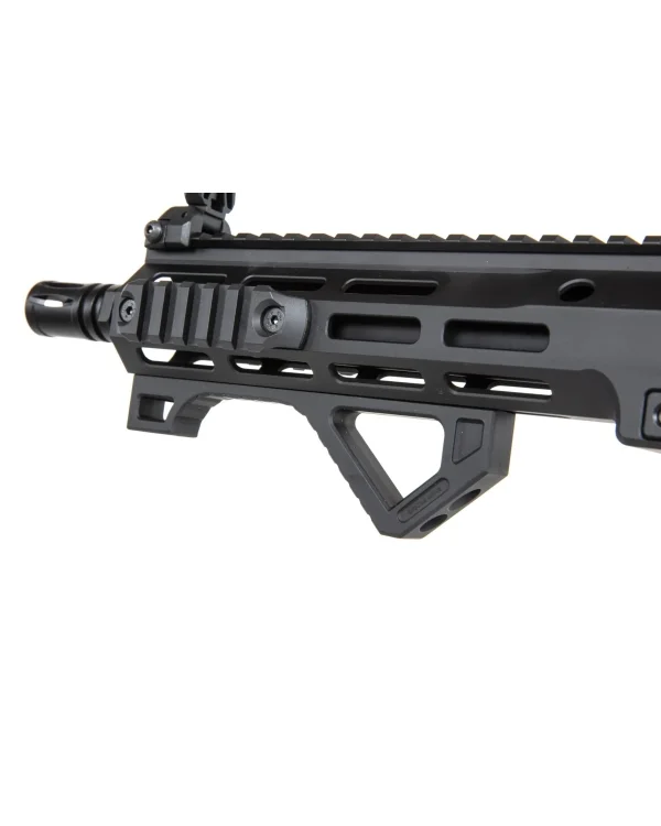 The text is not Romanian, it's English. It refers to a specific model of a product, likely a firearm or airsoft gun, called Specna Arms SA-P23 Prime™ Kestrel™ ETU Brushless. 8