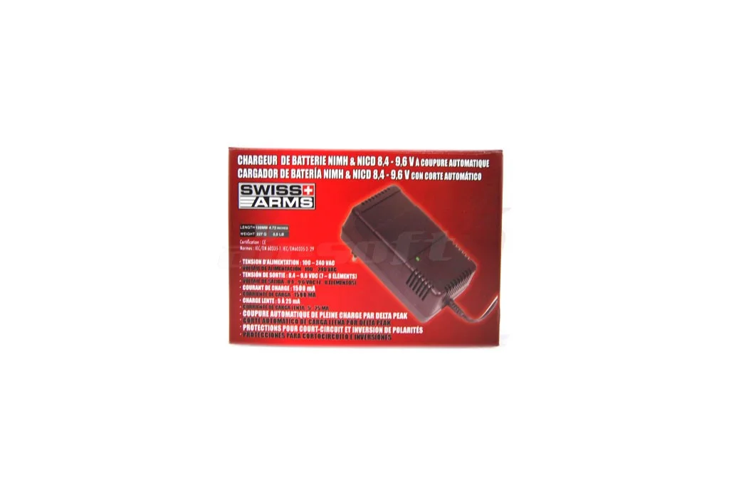 Swiss Arms NiMh, NiCd Battery Charger 1.5A 2