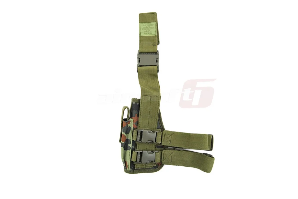 8Fields Universal Pistol Holster for Thigh Flecktarn 2