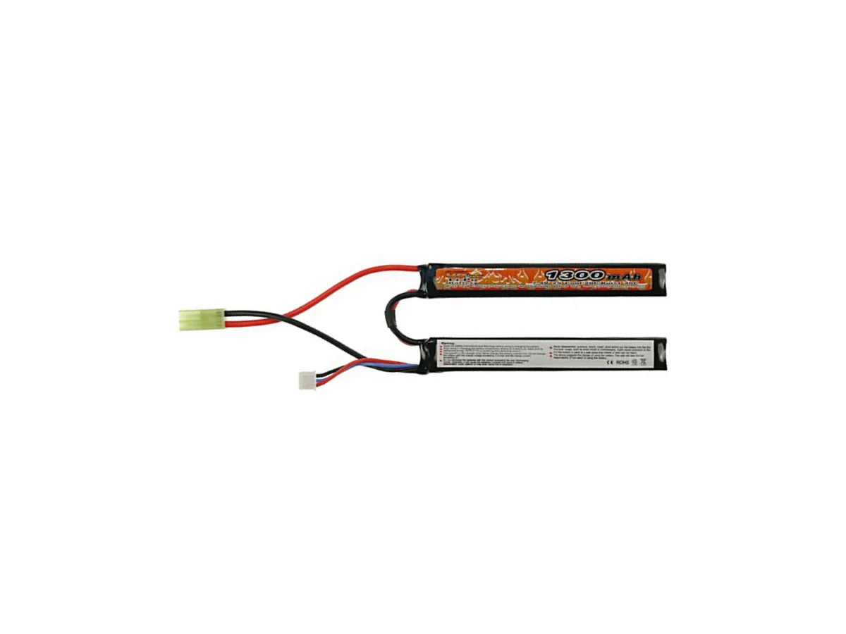 VB Power LiPo Battery 7.4V 1300mAh Crane