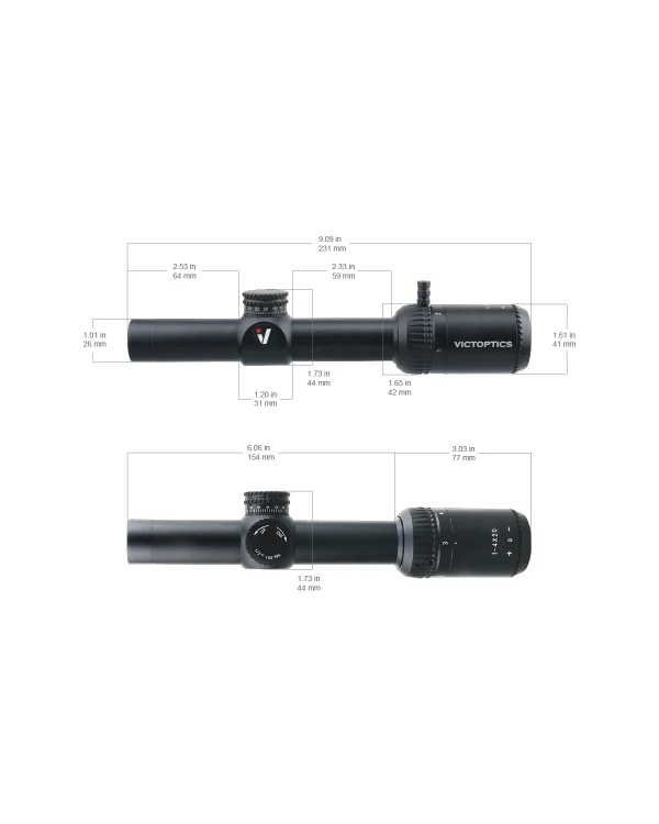VictOptics X4 1-4x20 3