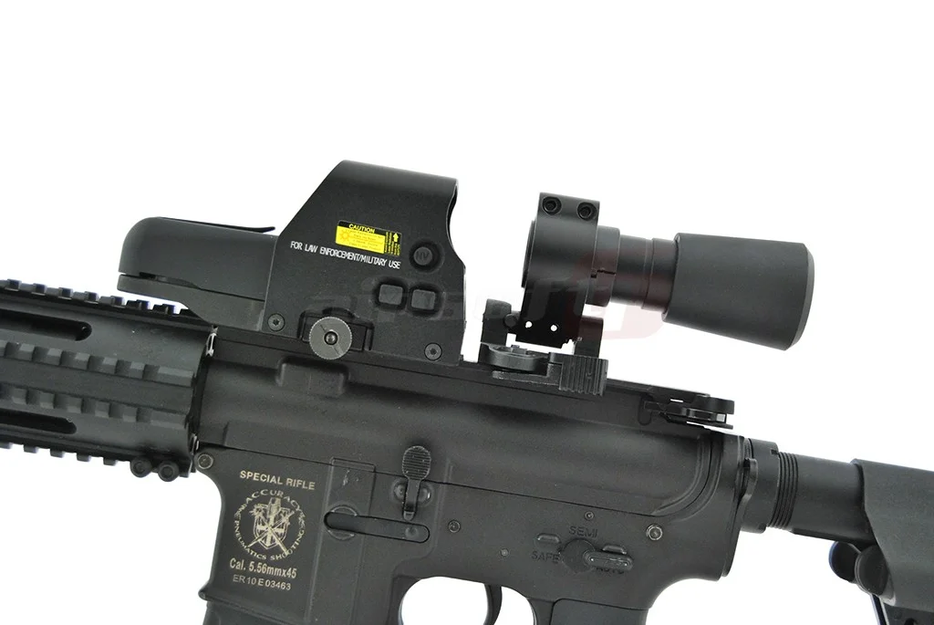 ACM 3x Magnification Scope for Red Dot Sights Black 5