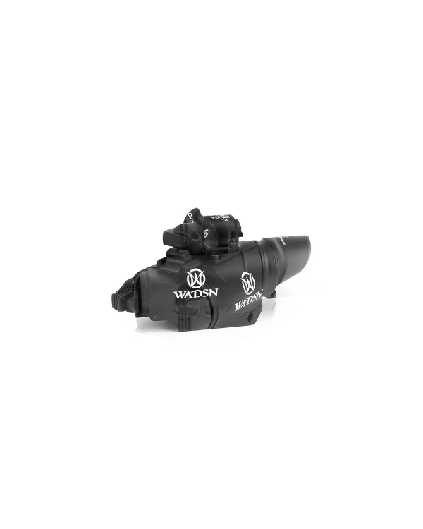 WADSN Tactical Flashlight + Red Laser X400 2