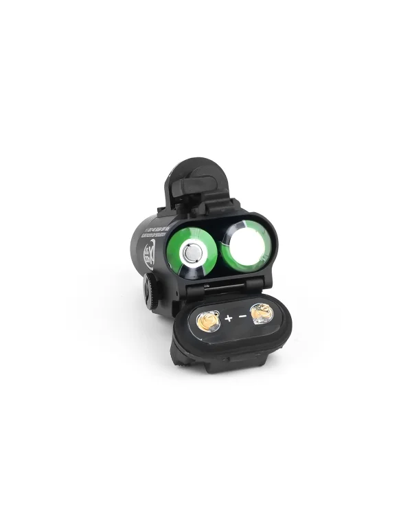 WADSN Tactical Flashlight + Red Laser X400 5
