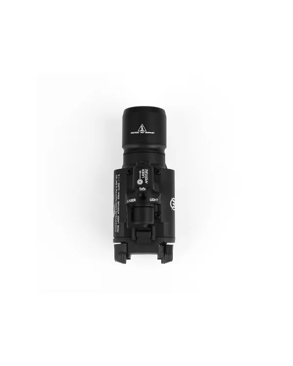 WADSN Tactical Flashlight + Red Laser X400 6