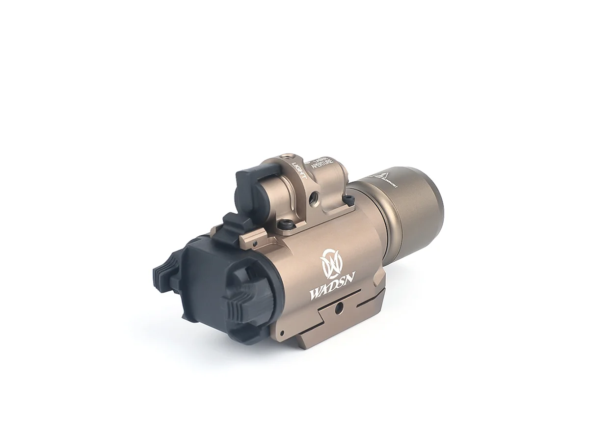 WADSN Tactical Flashlight + Red Laser X400 Dark Earth 4