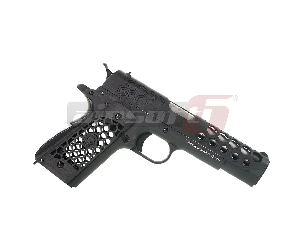 WE 1911 Hex Cut Black 5