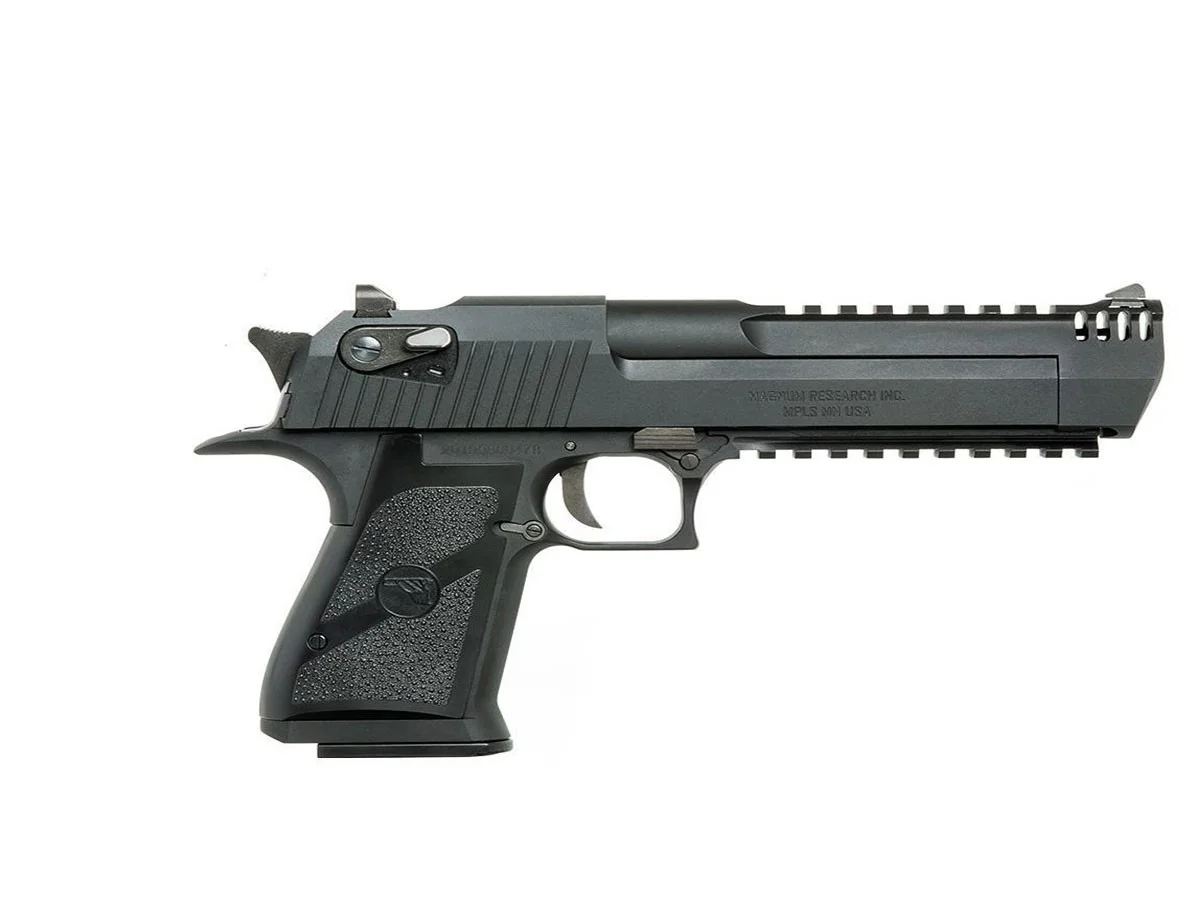 WE Desert Eagle L6 .50 AE Full Metal GBB Black